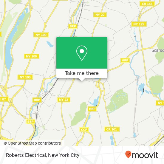 Roberts Electrical map