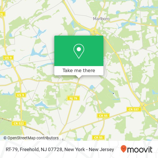 RT-79, Freehold, NJ 07728 map
