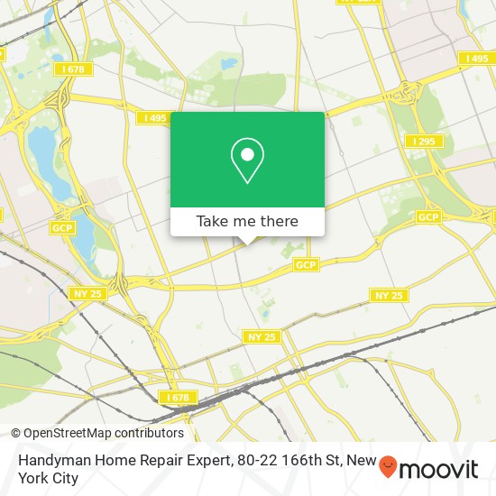 Handyman Home Repair Expert, 80-22 166th St map