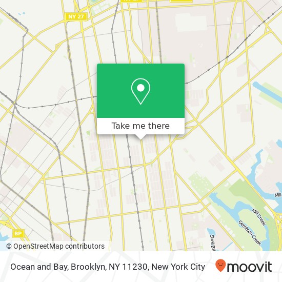 Ocean and Bay, Brooklyn, NY 11230 map
