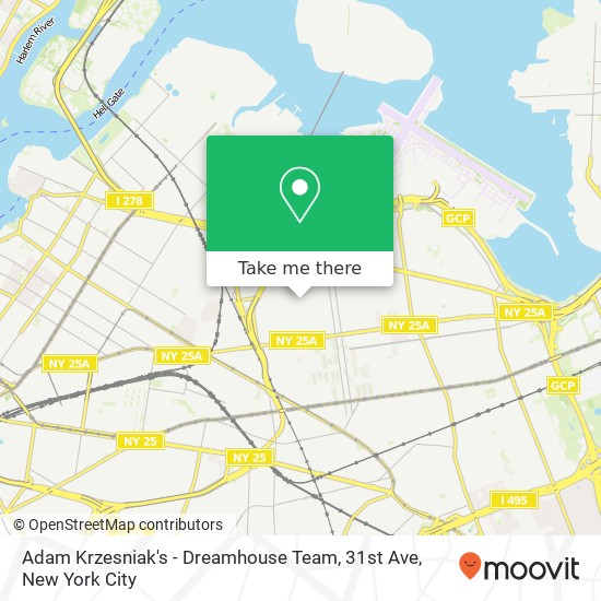 Adam Krzesniak's - Dreamhouse Team, 31st Ave map