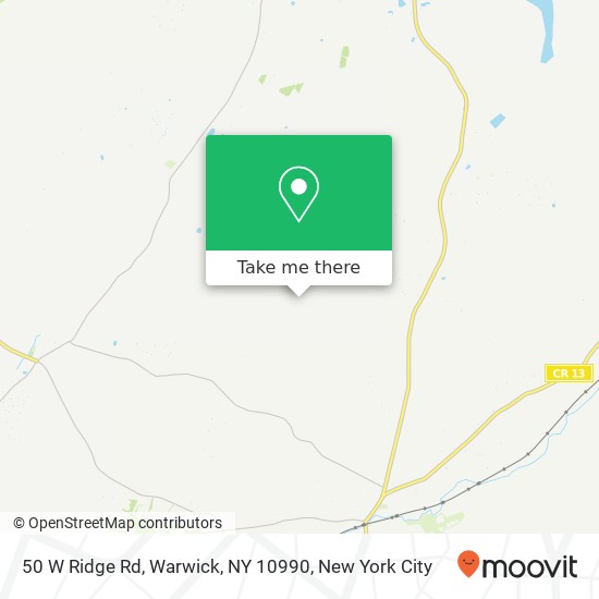 50 W Ridge Rd, Warwick, NY 10990 map