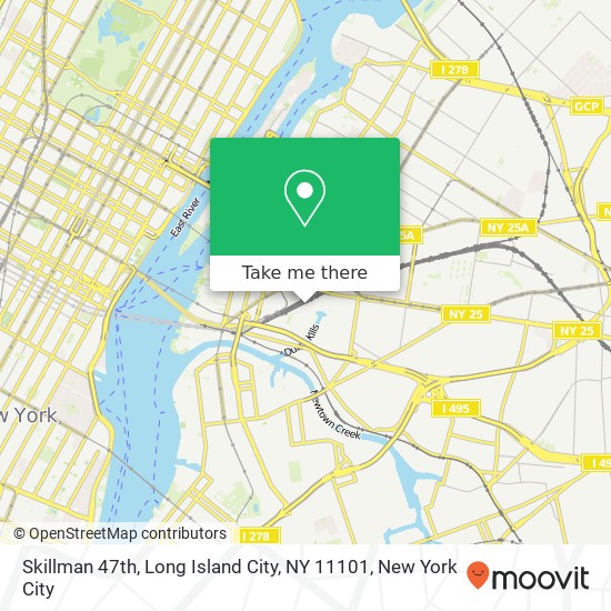 Skillman 47th, Long Island City, NY 11101 map