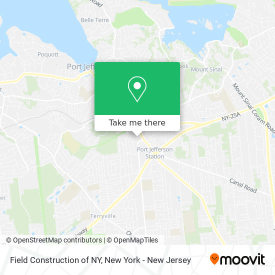 Field Construction of NY map