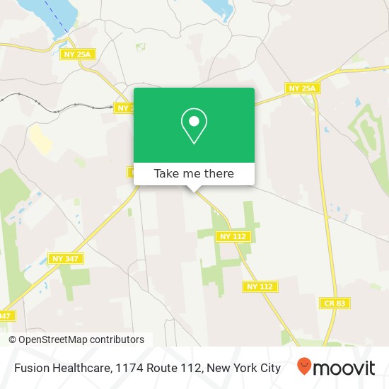 Fusion Healthcare, 1174 Route 112 map