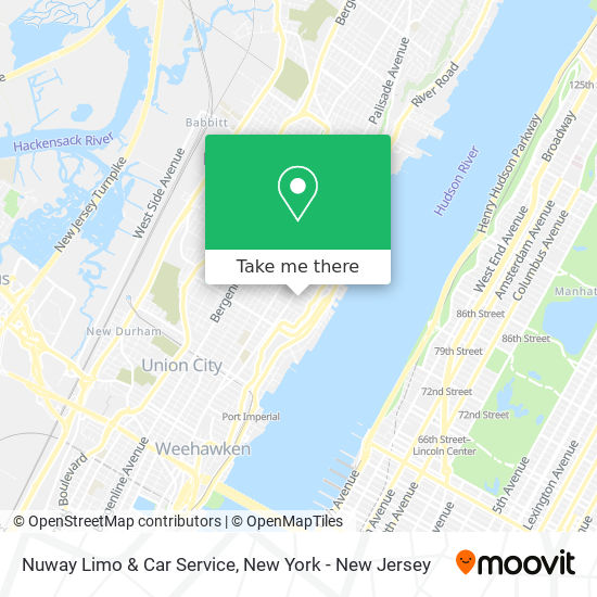 Nuway Limo & Car Service map