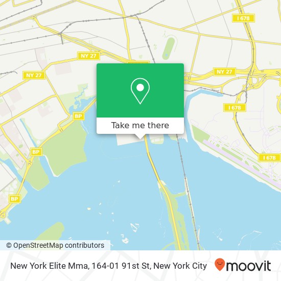 Mapa de New York Elite Mma, 164-01 91st St
