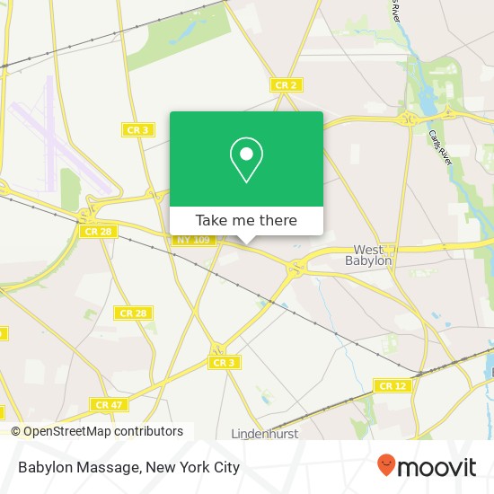 Babylon Massage map