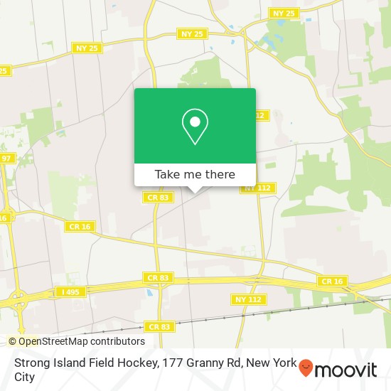 Strong Island Field Hockey, 177 Granny Rd map