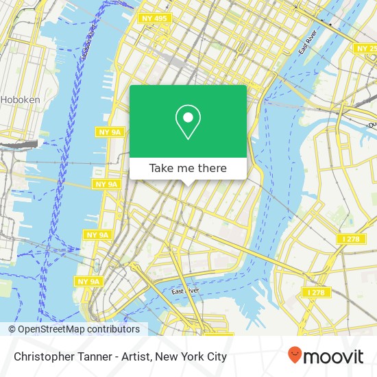 Christopher Tanner - Artist map