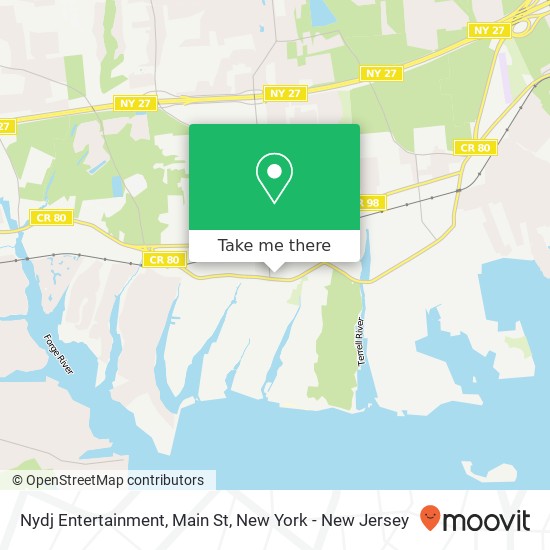 Mapa de Nydj Entertainment, Main St