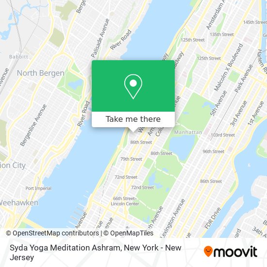 Syda Yoga Meditation Ashram map