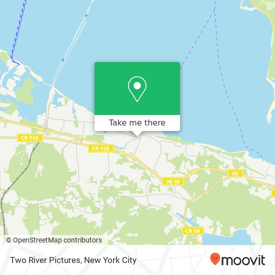 Two River Pictures map