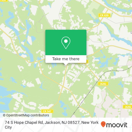 74 S Hope Chapel Rd, Jackson, NJ 08527 map