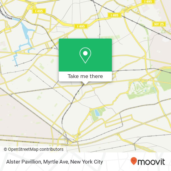 Mapa de Alster Pavillion, Myrtle Ave