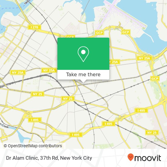 Mapa de Dr Alam Clinic, 37th Rd