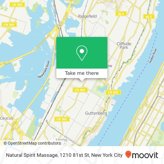 Natural Spirit Massage, 1210 81st St map