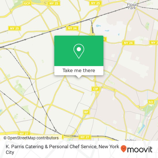 Mapa de K. Parris Catering & Personal Chef Service