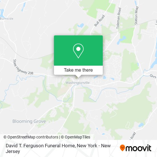 David T. Ferguson Funeral Home map