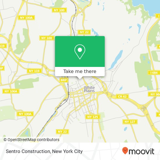 Sentro Construction map