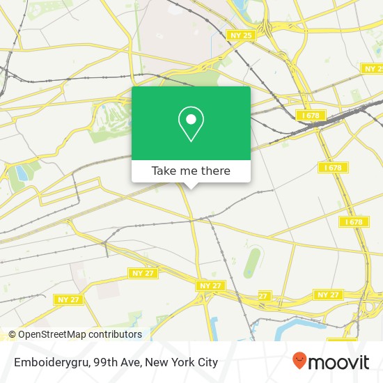 Mapa de Emboiderygru, 99th Ave