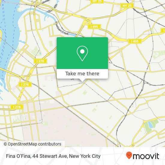 Fina O'Fina, 44 Stewart Ave map