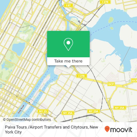 Paiva Tours /Airport Transfers and Citytours map