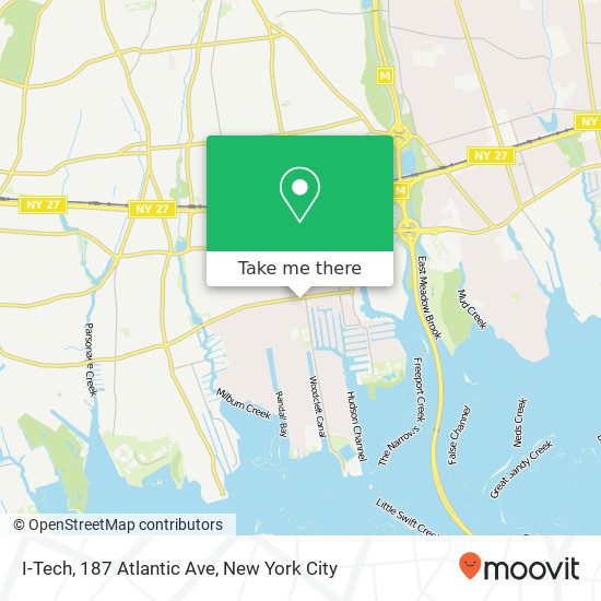 Mapa de I-Tech, 187 Atlantic Ave