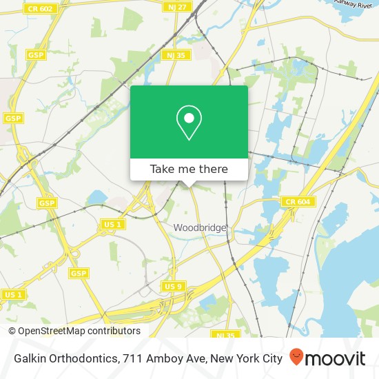 Galkin Orthodontics, 711 Amboy Ave map