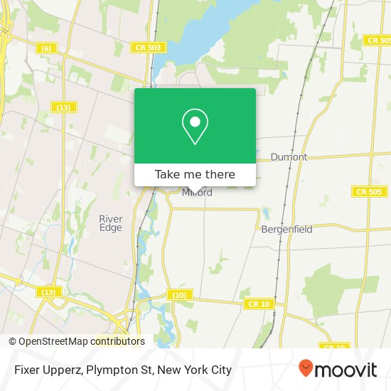 Fixer Upperz, Plympton St map