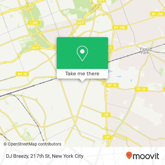 Mapa de DJ Breezy, 217th St