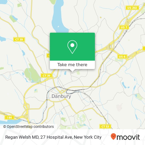 Regan Welsh MD, 27 Hospital Ave map