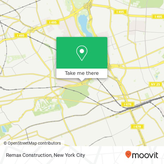 Mapa de Remax Construction