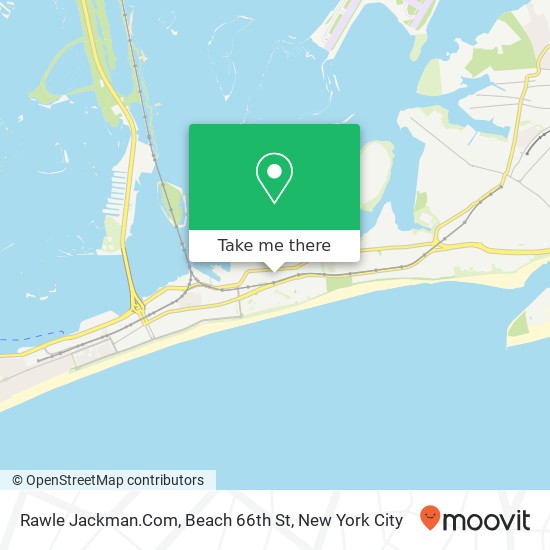 Mapa de Rawle Jackman.Com, Beach 66th St