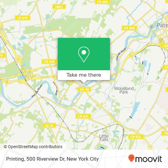Mapa de Printing, 500 Riverview Dr