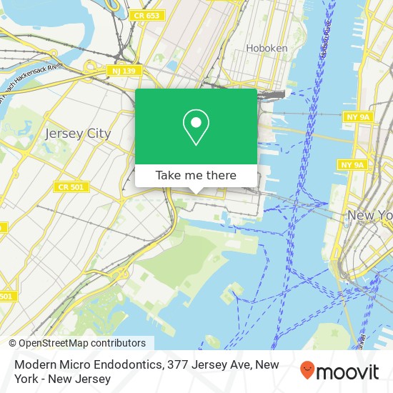 Modern Micro Endodontics, 377 Jersey Ave map