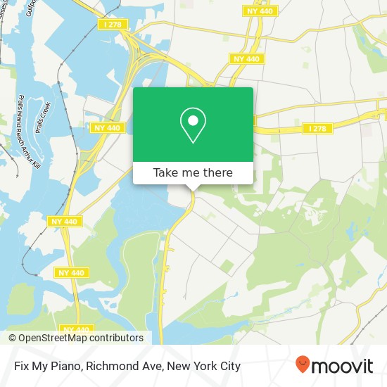 Mapa de Fix My Piano, Richmond Ave
