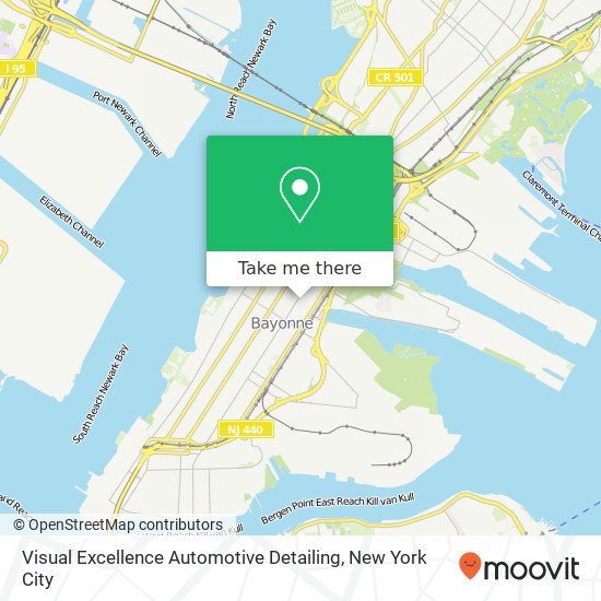 Visual Excellence Automotive Detailing map