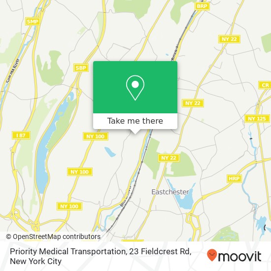 Priority Medical Transportation, 23 Fieldcrest Rd map