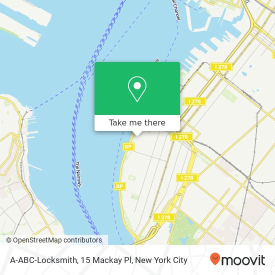 A-ABC-Locksmith, 15 Mackay Pl map