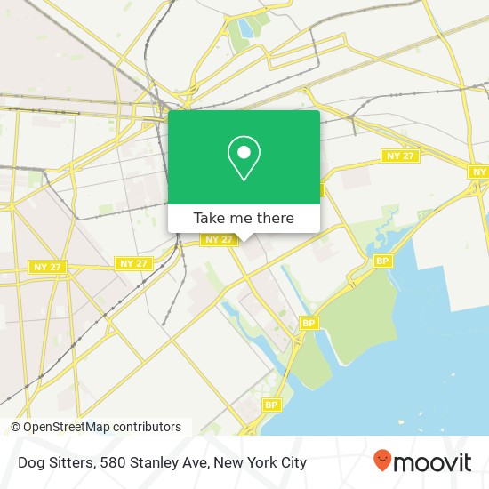 Dog Sitters, 580 Stanley Ave map