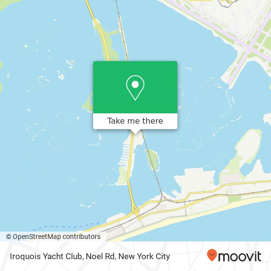 Iroquois Yacht Club, Noel Rd map