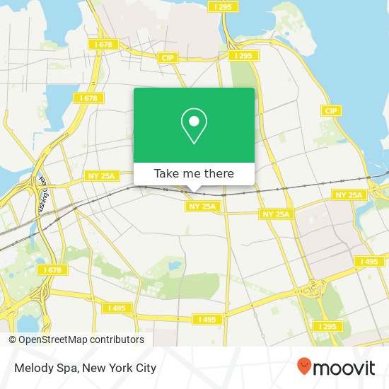 Mapa de Melody Spa