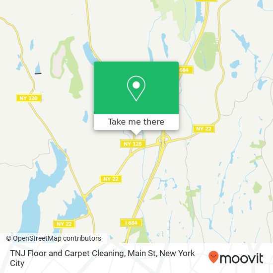 TNJ Floor and Carpet Cleaning, Main St map