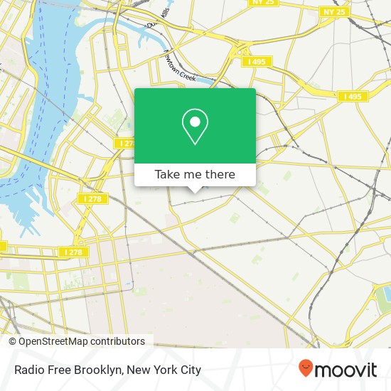 Mapa de Radio Free Brooklyn