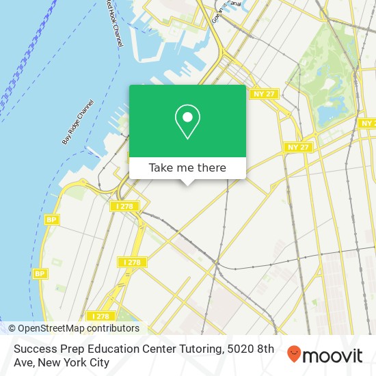 Success Prep Education Center Tutoring, 5020 8th Ave map