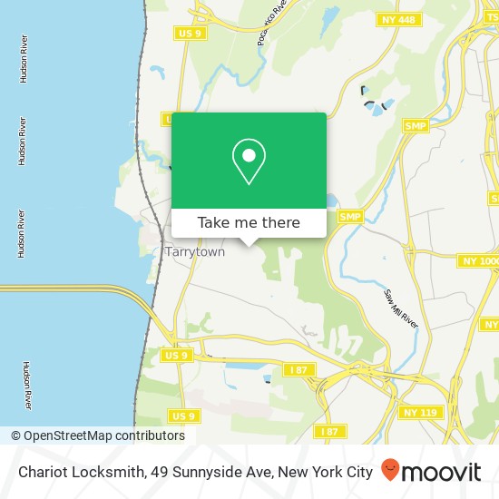 Chariot Locksmith, 49 Sunnyside Ave map