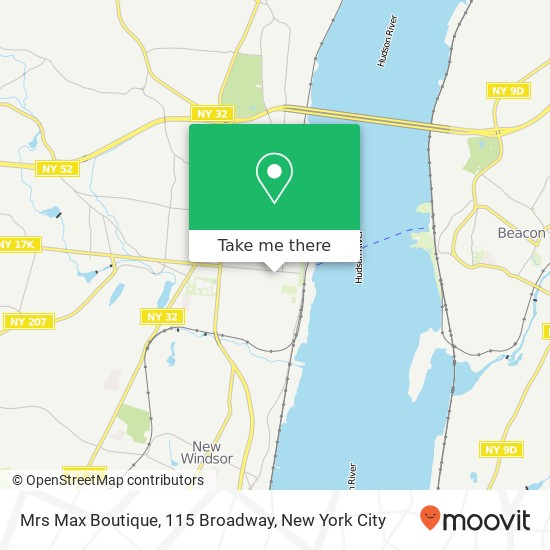 Mrs Max Boutique, 115 Broadway map