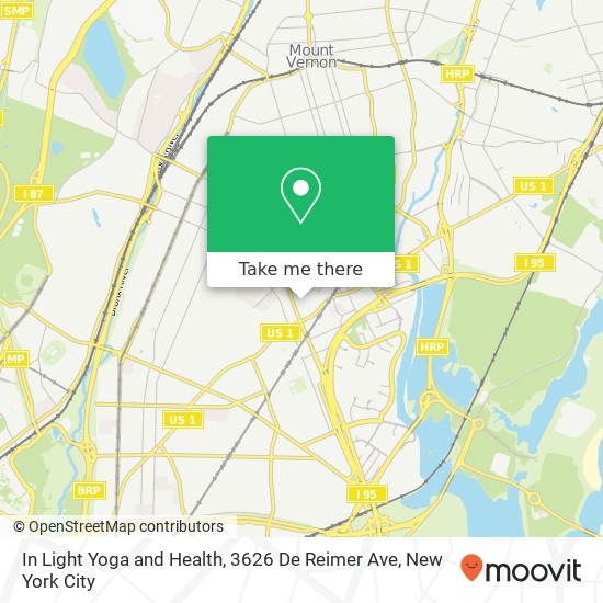 Mapa de In Light Yoga and Health, 3626 De Reimer Ave