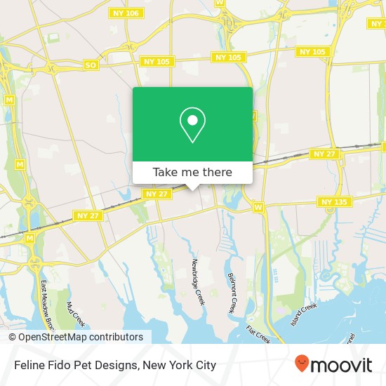 Feline Fido Pet Designs map